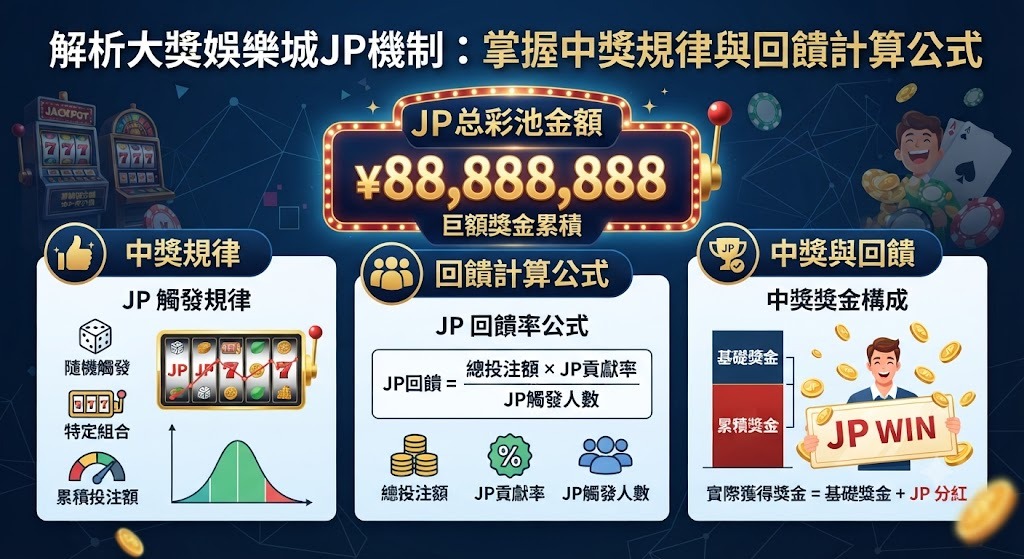 掌握中獎規律與回饋計算公式
